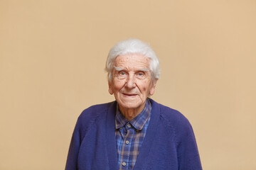 Portrait Of A Pleasant Old Man 