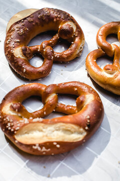 3 Freshly Baked Pretzels 