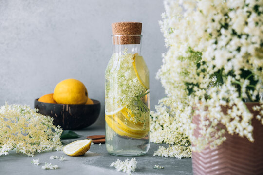 Elderflower syrup