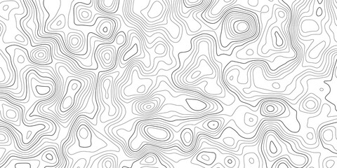 Fototapeta premium Retro topographic map, great design for any purposes.