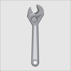 wrench tool workshop logo mascot template