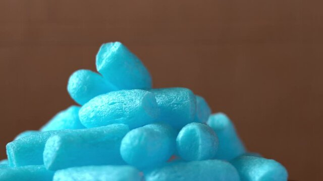 Water Soluble PVA Foam in Vivid Blue for Fishing