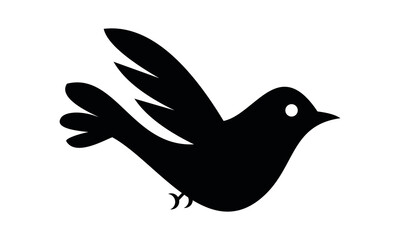 silhouetter pigeon vector bird