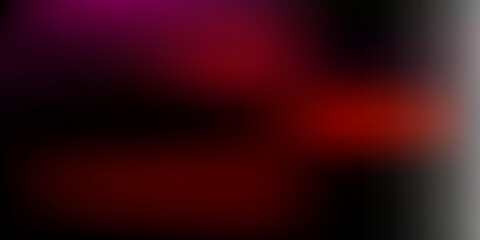 Dark pink, yellow vector gradient blur drawing.