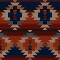 Fotobehang Navajo Native american pattern vector image © xincam