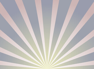 Sunlight horizontal background. Pink and violet color burst background. Vector illustration.