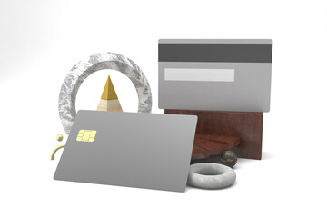 Abstract Credit Card