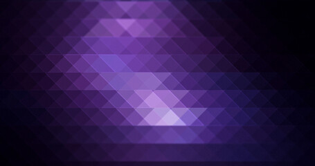 abstract triangle dark purple mosaic luxury retro polygon shapes pattern with lines triangular geometric texture on black.