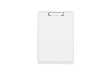 Isolated clipboard on white background with clipping path.