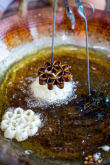 Honeycomb cookie, Thai tradition fried snack