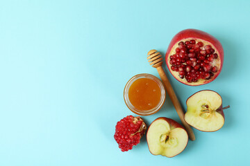 Concept of Jewish New Year Rosh Hashanah