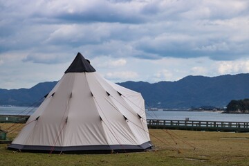 キャンプ © Blue five