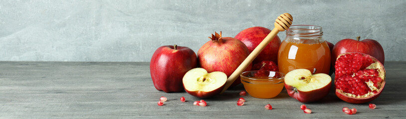 Concept of Jewish New Year Rosh Hashanah