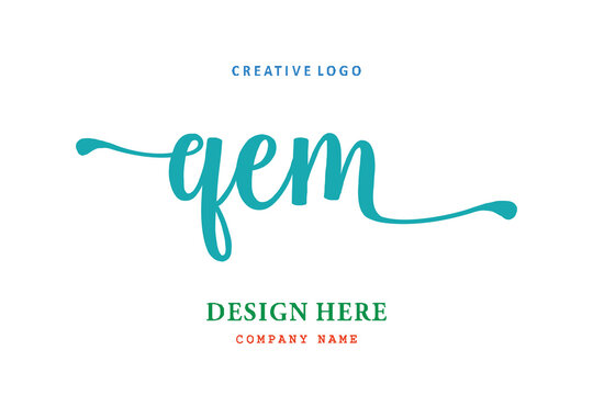 QEM lettering logo is simple, easy to understand and authoritative