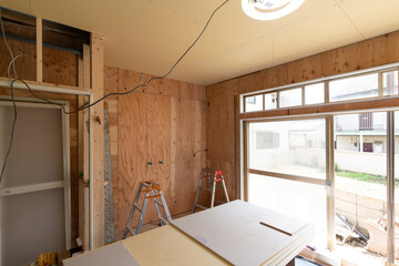 住宅リフォーム　建築現場　イメージ