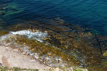 Littoral of the Japanese Sea. Coastal waters