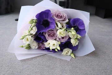 beautiful bouquet with flowers