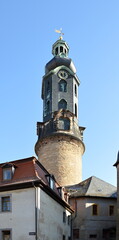 Fototapeta na wymiar Historisches Schloss in der Altstadt von Weimar, Thüringen