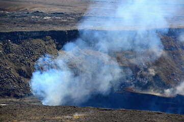 Kilauea, Vulkan im Volcanoes National Park auf der Insel Big Island, Hawaii