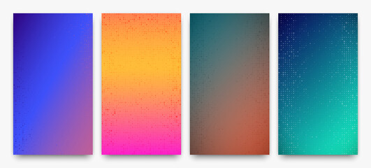 Abstract gradient geometric background of squares