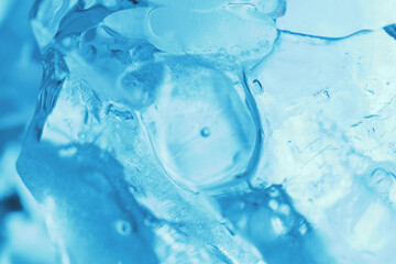 Ice is water frozen into a solid state.