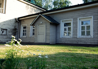 Historical center of Petrozavodsk. House of the forester Kuchevsky. 