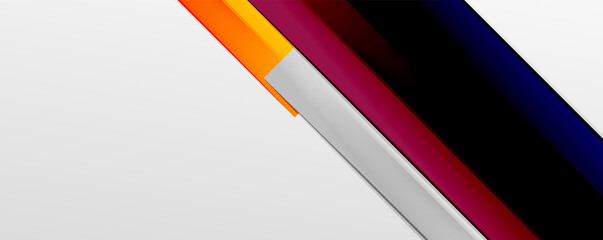 Color abstract lines trendy geometric background for business or technology presentation, internet poster or web brochure cover, wallpaper