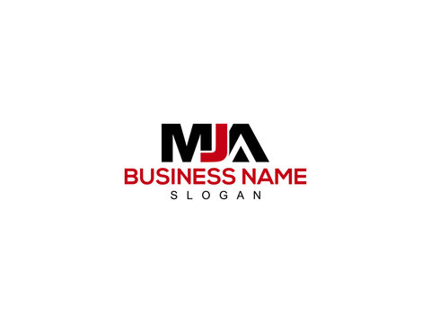 Letter MJA Logo Icon Vector Image Design For Company or Business