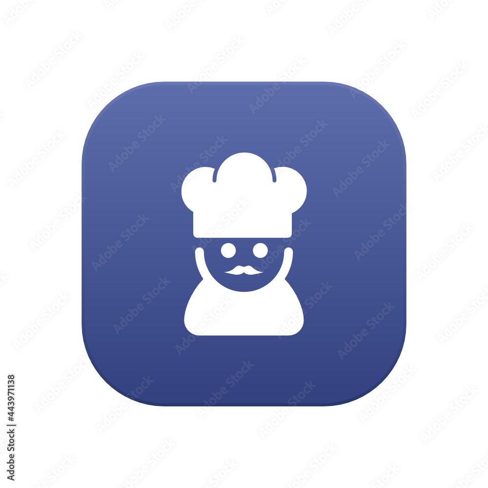 Poster chef - sticker