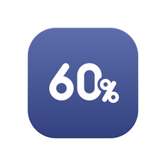 60% - Sticker