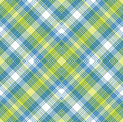 Yellow Argyle Plaid Tartan textured Seamless Pattern Design