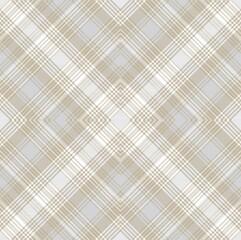 Brown Argyle Plaid Tartan textured Seamless Pattern Design