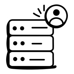 Fototapeta premium Database