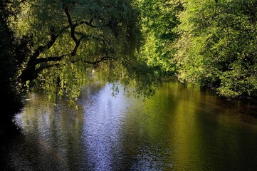 reflets sur la rivière Dordogne