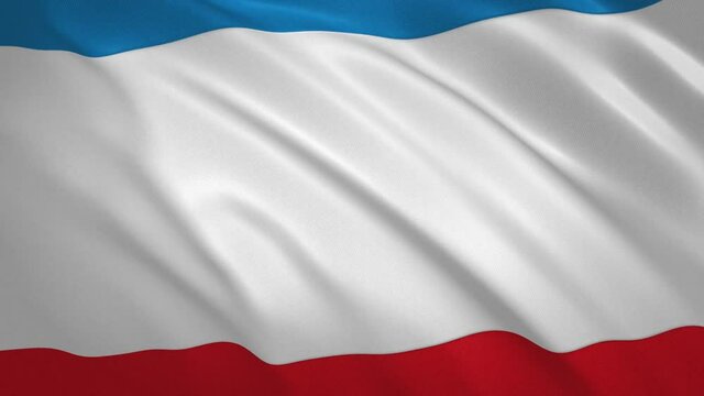 Crimea - Waving Flag Video Background