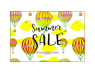 Summer Sale Concept Labels