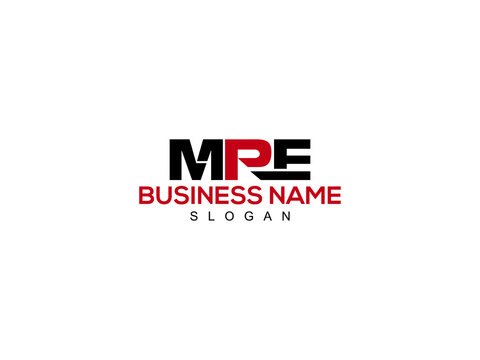 Letter MPE Logo Icon Vector Image Design For Company or Business
