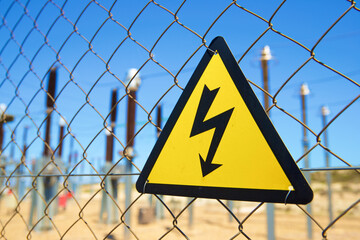 High voltage hazard