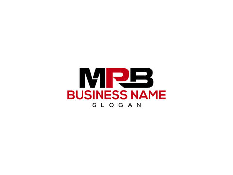 Letter MPB Logo Icon Vector Image Design For Company or Business