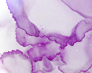 Ethereal Art Texture. Alcohol Ink Wash