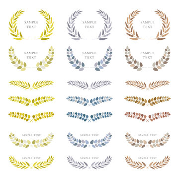 月桂冠 リーフリース イラスト素材 Vector Eps Stock Vector Adobe Stock
