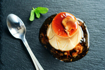Panna Cotta with caramel
