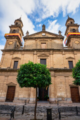 Fototapeta na wymiar The church Juramento de San Rafael in Cordoba, Andalusia, Spain
