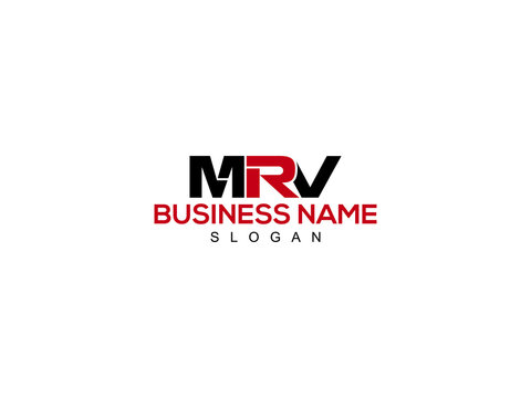 Letter MRV Logo Icon Vector Image Design For Company or Business