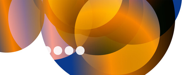 Obraz premium Fluid gradients, swirls and circles. Bright color lines. Vector Illustration For Wallpaper, Banner, Background, Landing Page