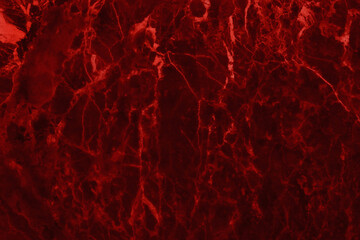 Red marble seamless glitter texture background, counter top view of tile stone floor in natural pattern.