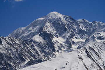 Fototapeta na wymiar Caucasus, Ossetia. Midagrabin gorge. Shauhokh summit. 