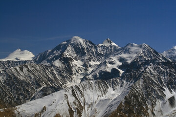 Caucasus, Ossetia. Kurtat gorge. Kazbek-Dzhimaray region. 