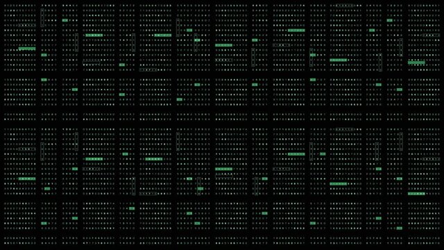 Cyber Crime concept : A programmer hacker trying to breached crypto currency address security by using algorithm source code to exploit weakness in password security background