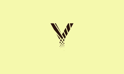 Logo for letter Y. Design template